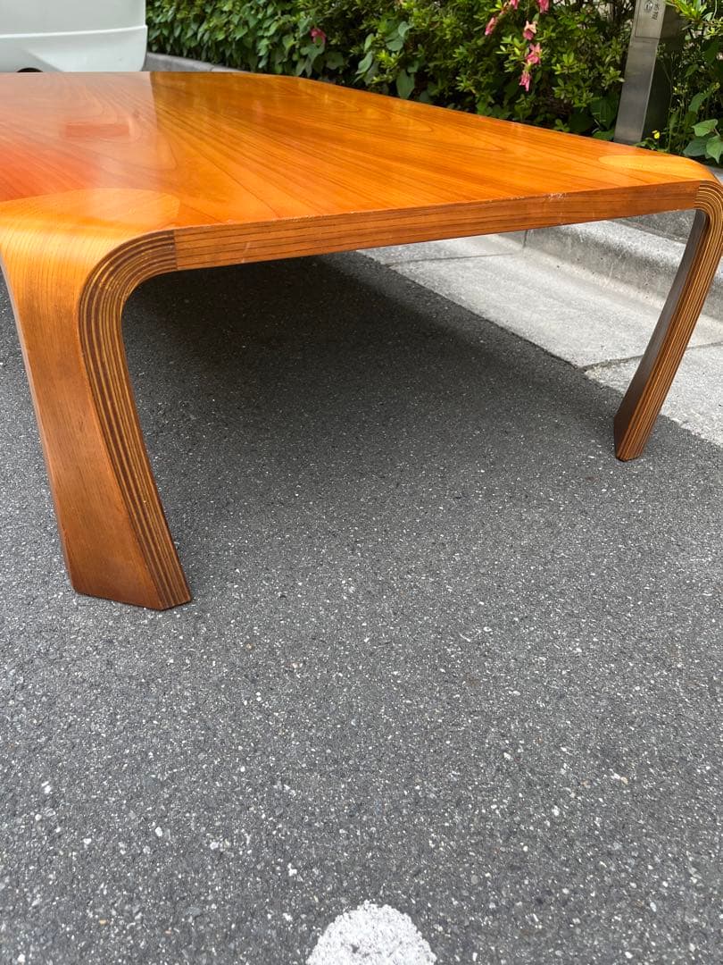 【引取限定】天童木工121×75 座卓　ローテーブル