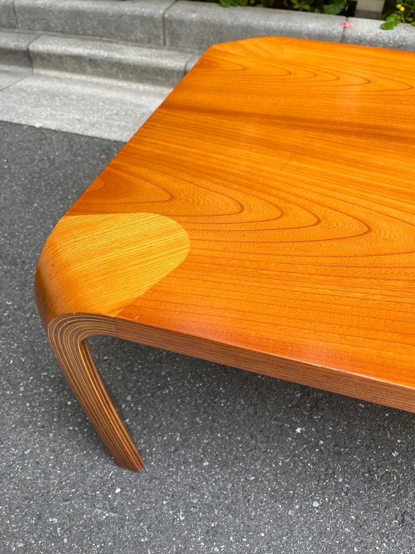 【引取限定】天童木工121×75 座卓　ローテーブル