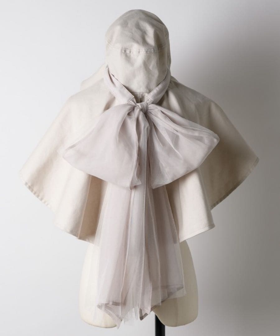 ✴︎ ラベルエチュード ✴︎ ドレープボリュームリボンHAT