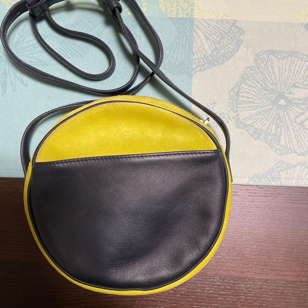 ロエベ　ポシェット（ヴィンテージ） グリーン×ネイビーコンビ