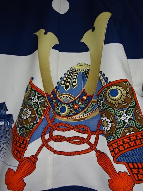 男児七五三詣り袴セット　3⃣　貼り紋 袴丈52cm