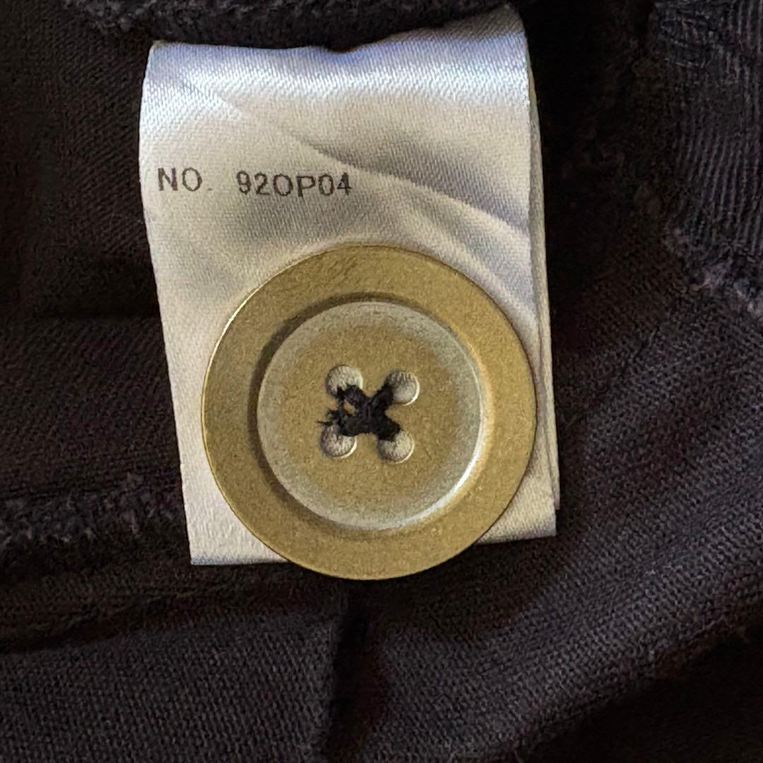 foufou /THE DRESS #17 オープンカラーゴールドボタンドレス