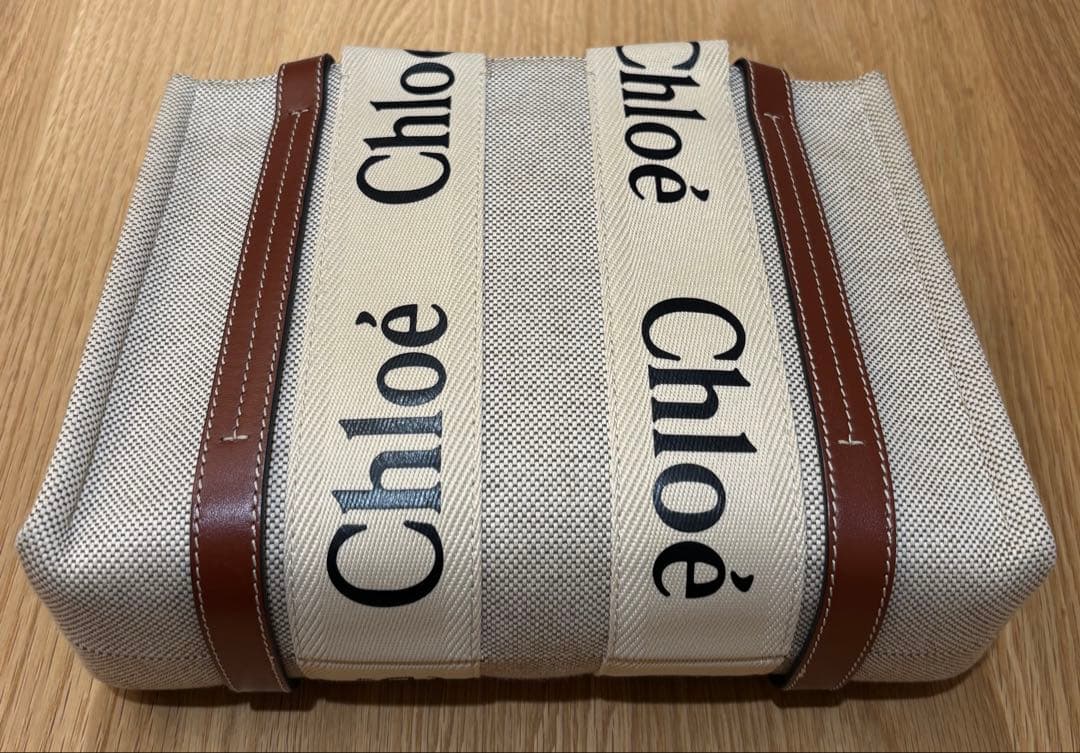 【最終値下げ】Chloe ウッディスモールトートバッグ