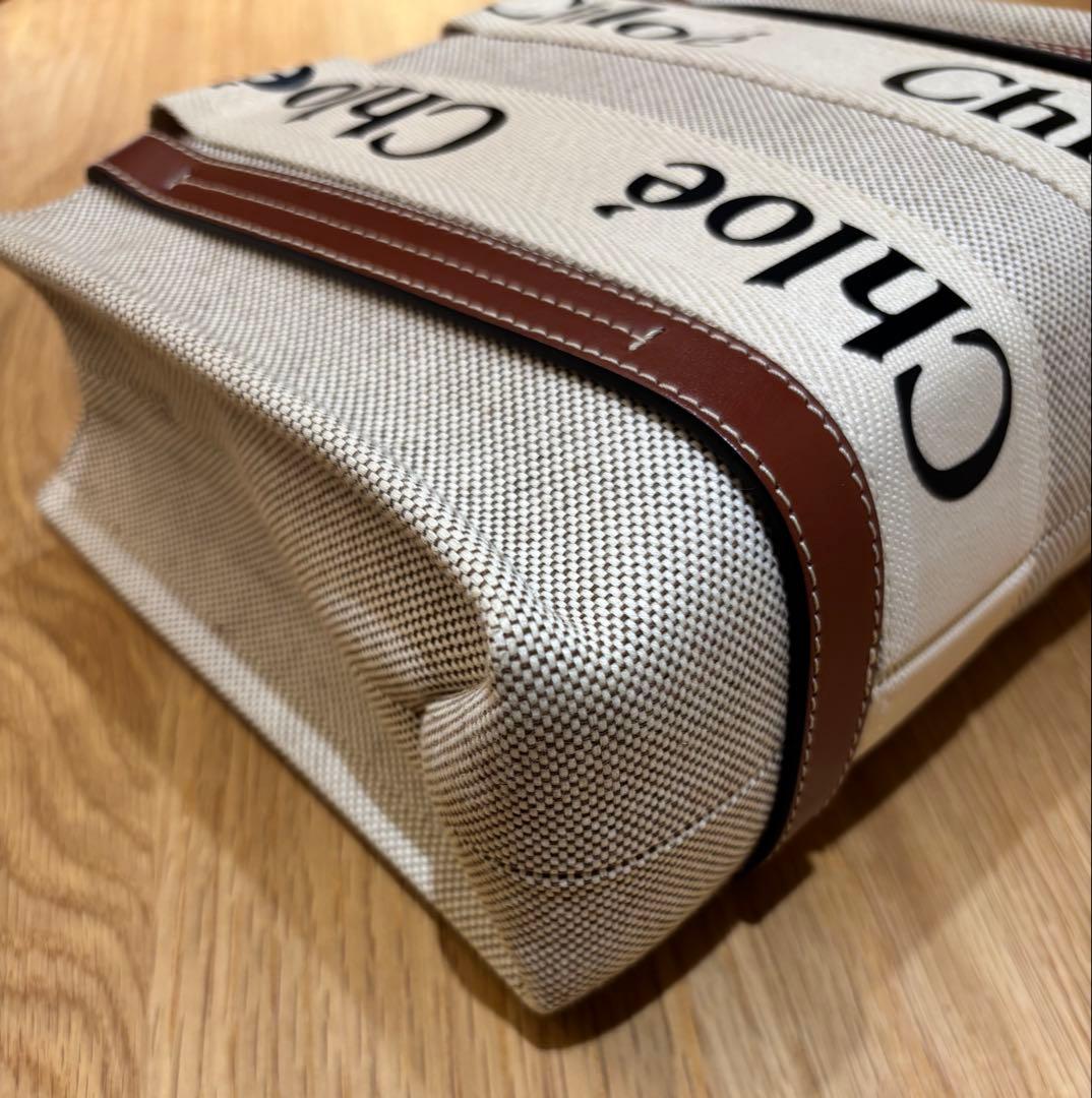【最終値下げ】Chloe ウッディスモールトートバッグ