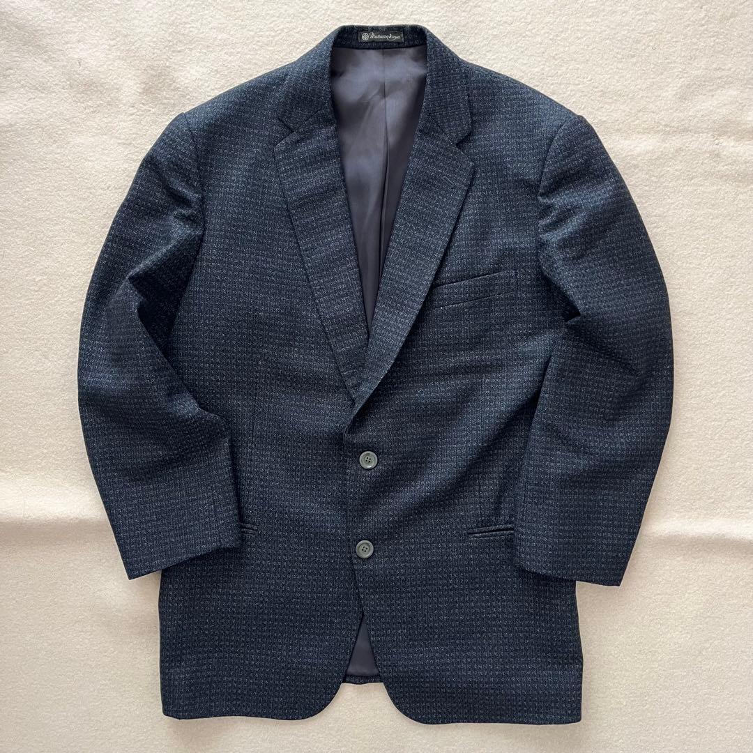 60s セットアップ vintage ヴィンテージ　スーツ　紺 ネイビー