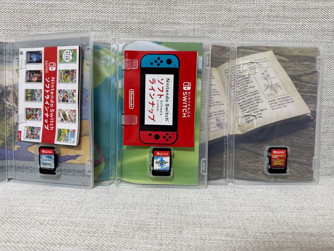 【ポケモン】Switchソフト3本セット（ソード、アルセウス、スカーレット）