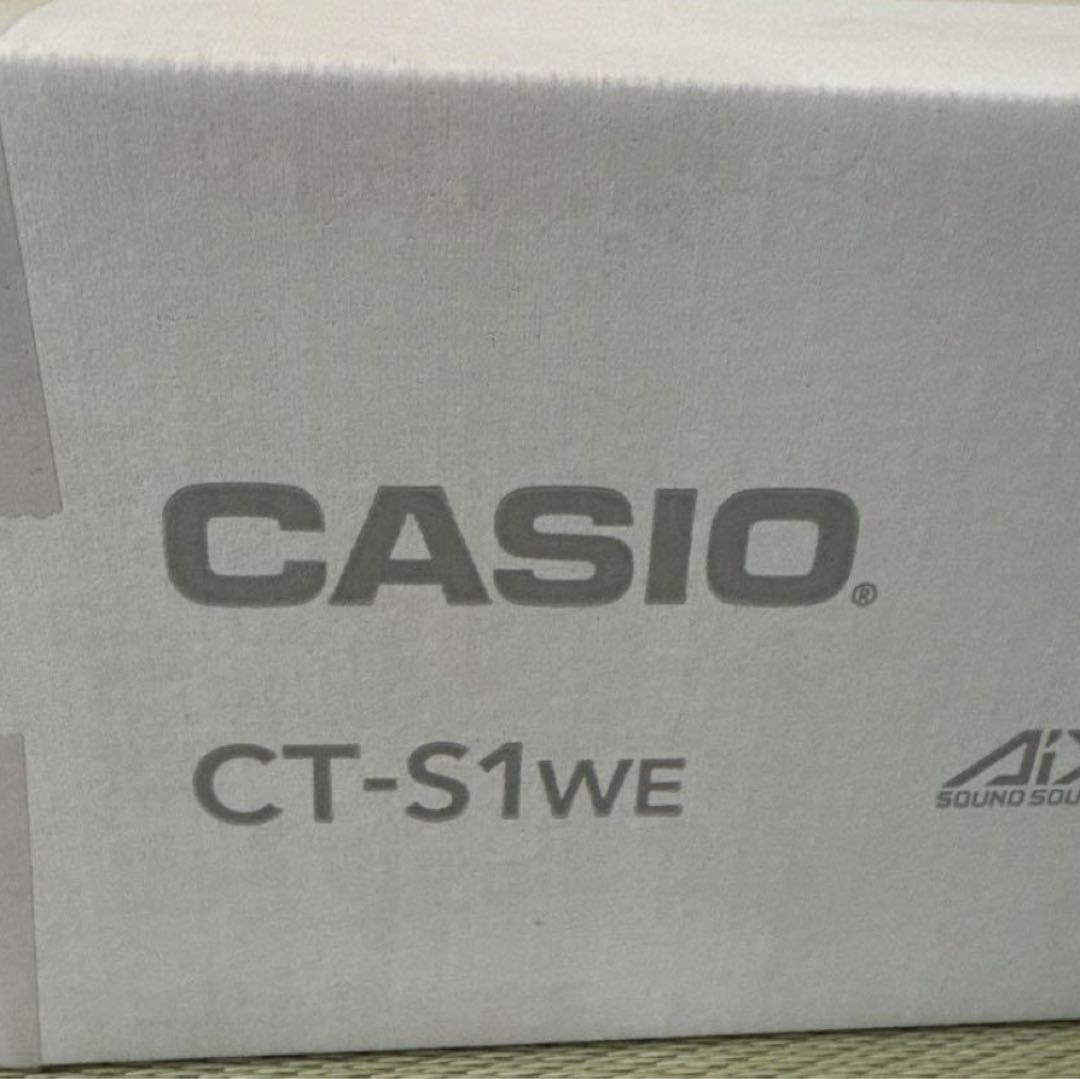 CASIO カシオ CT-S1 ホワイト 61鍵 電子キーボード カシオトーン