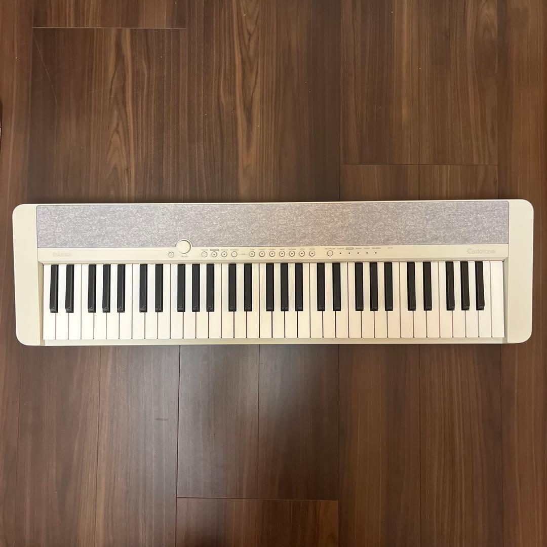 CASIO カシオ CT-S1 ホワイト 61鍵 電子キーボード カシオトーン