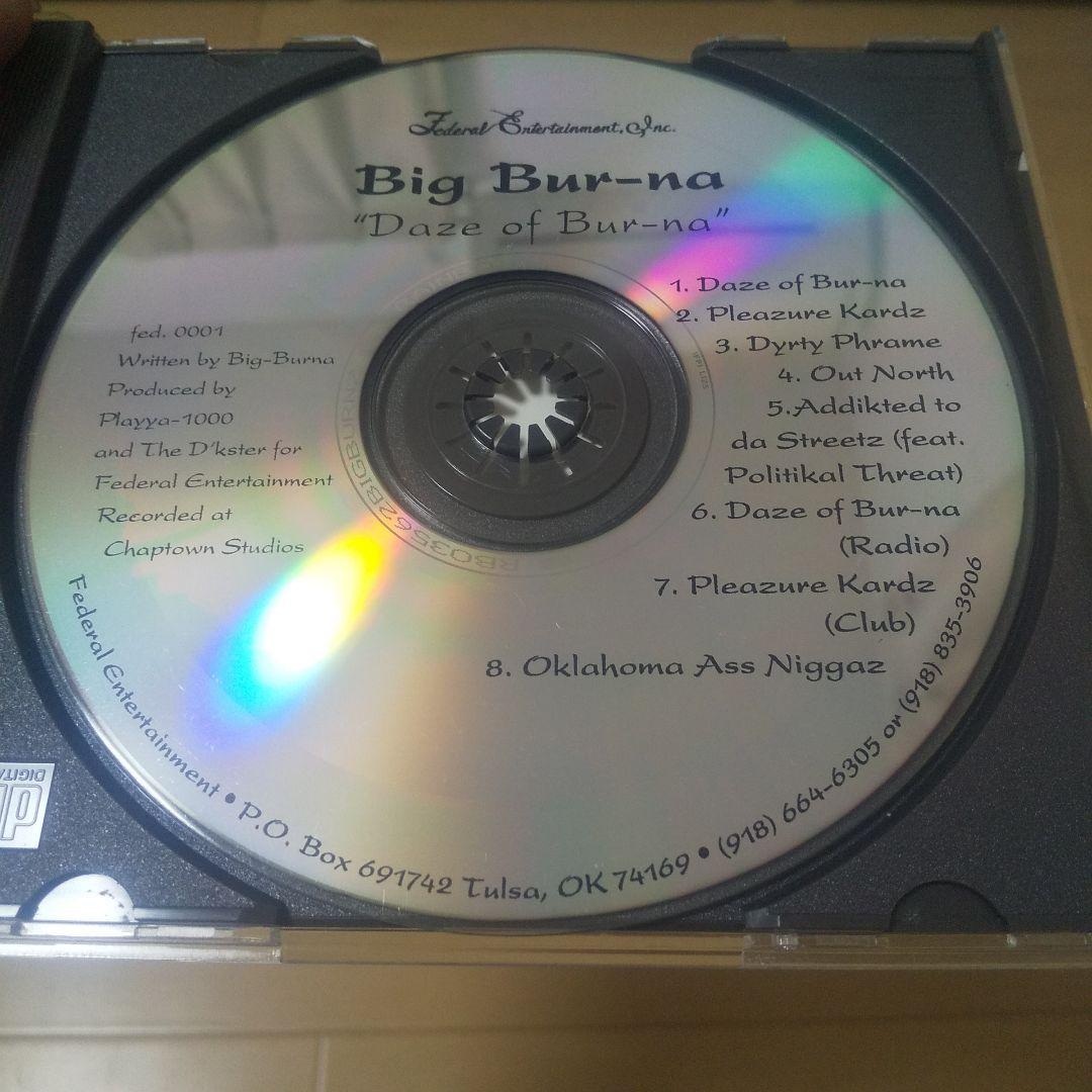 洋楽 BIG BUR-NA Daze of Bur-na g-rap g-luv