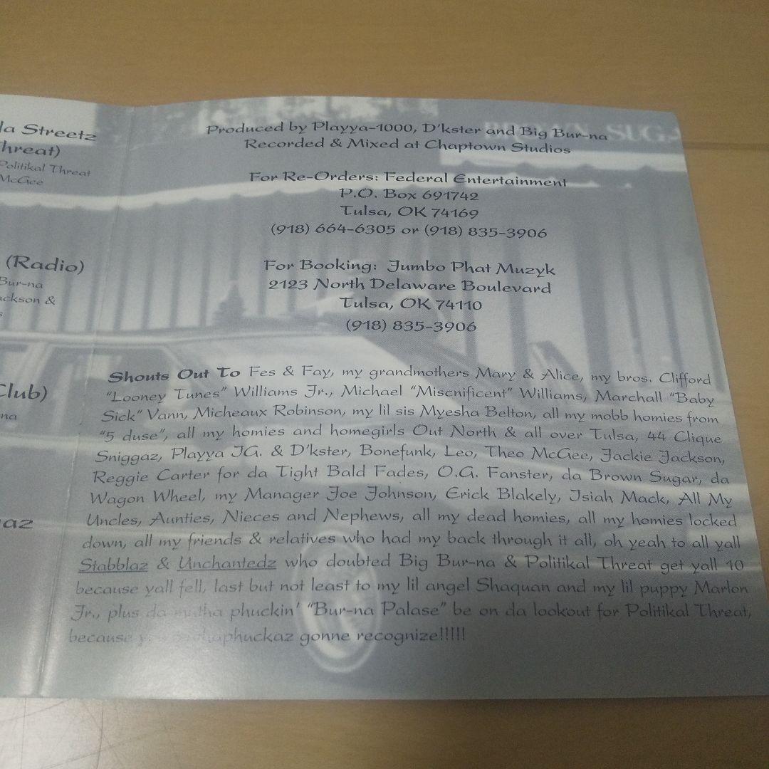 洋楽 BIG BUR-NA Daze of Bur-na g-rap g-luv