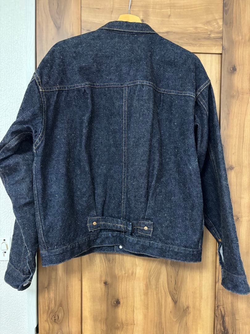 New Manual #001ニューマニュアル Tバック デニム ジャケット