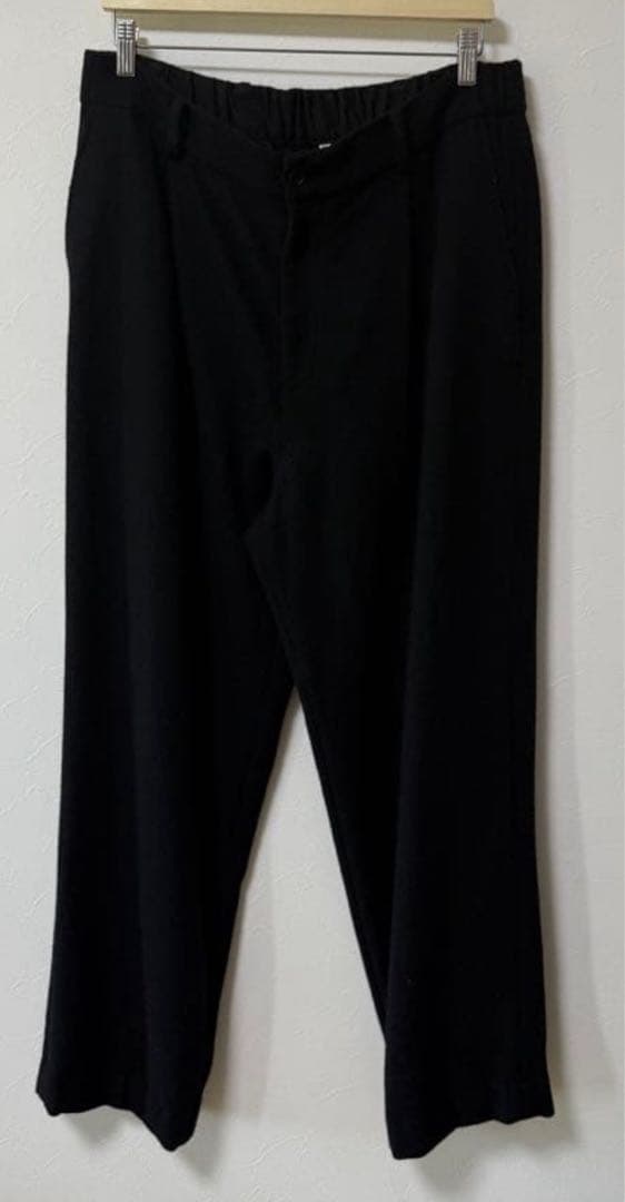 カシミヤ混タックパンツ MUJILABO