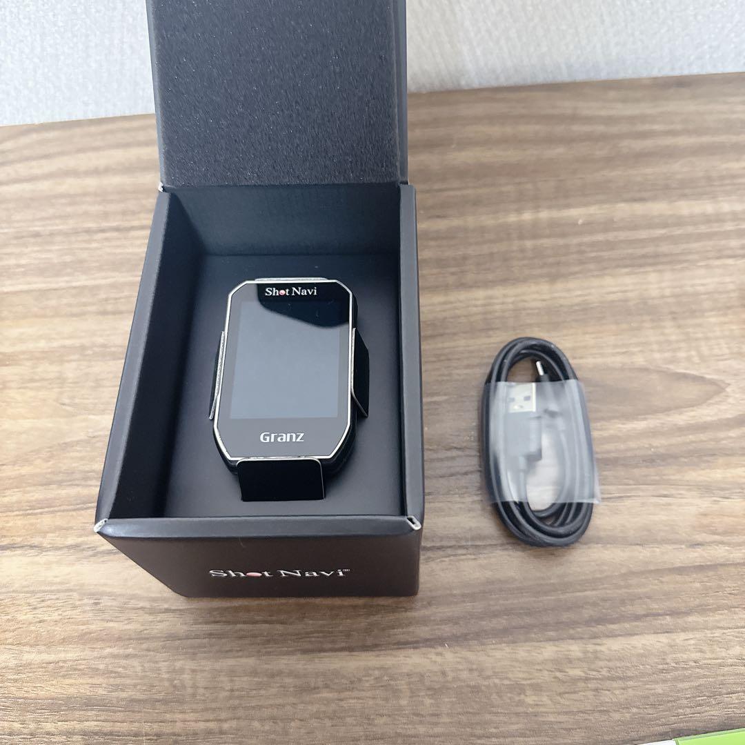 ショットナビ Shot Navi Granz（ブラック）　GPSゴルフナビ