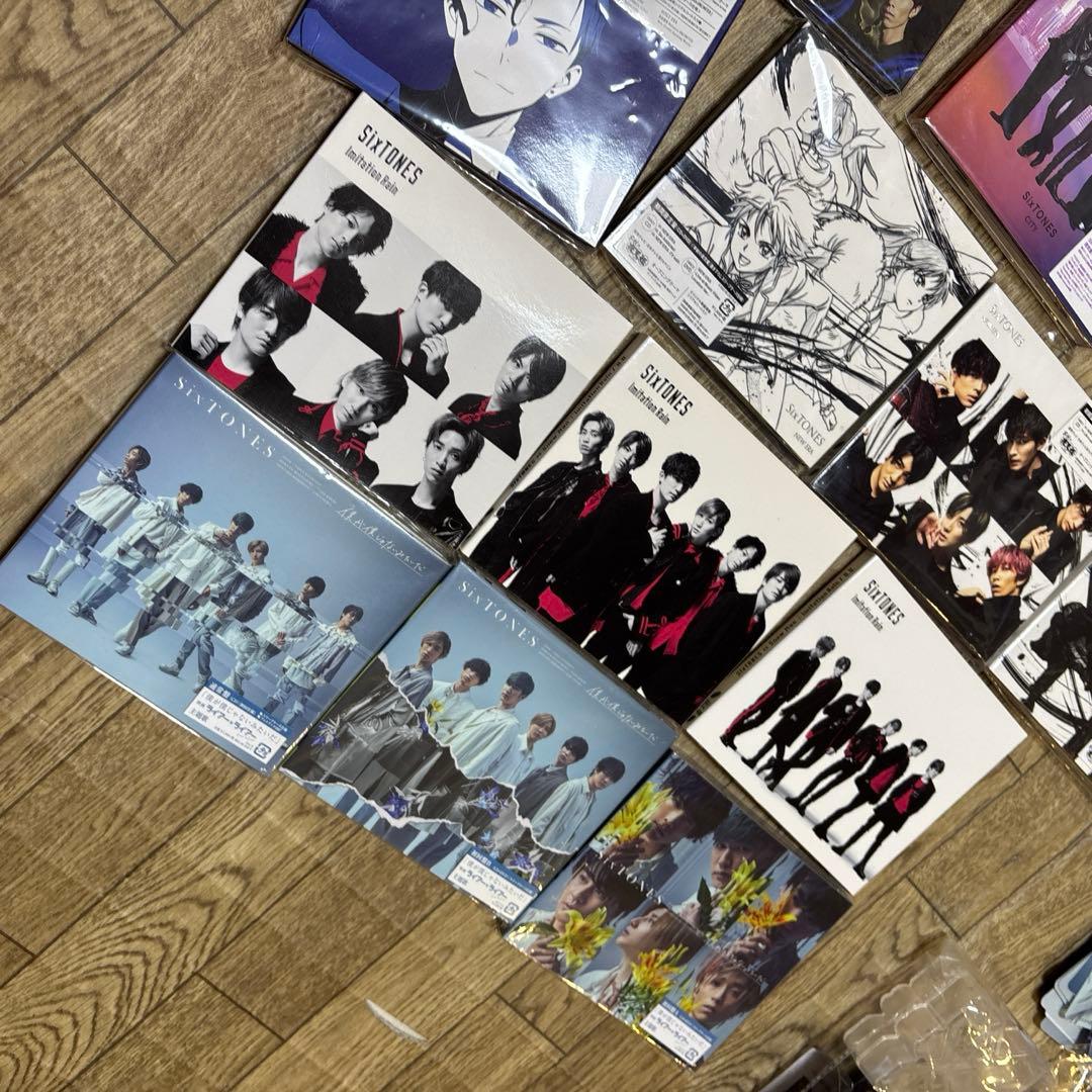 SixTONES CD DVD アクスタ キーホルダー LIVE