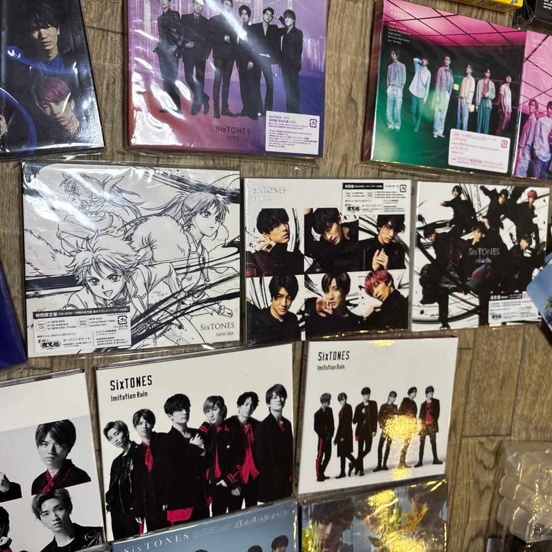 SixTONES CD DVD アクスタ キーホルダー LIVE