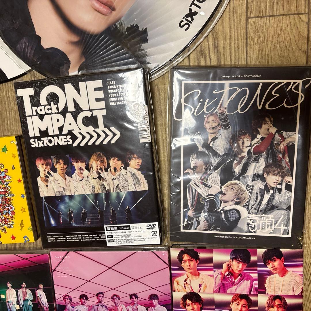 SixTONES CD DVD アクスタ キーホルダー LIVE