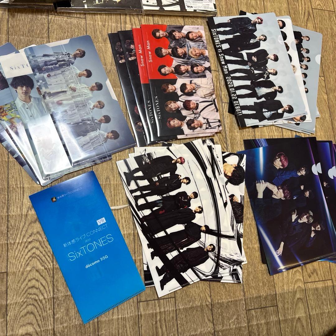 SixTONES CD DVD アクスタ キーホルダー LIVE