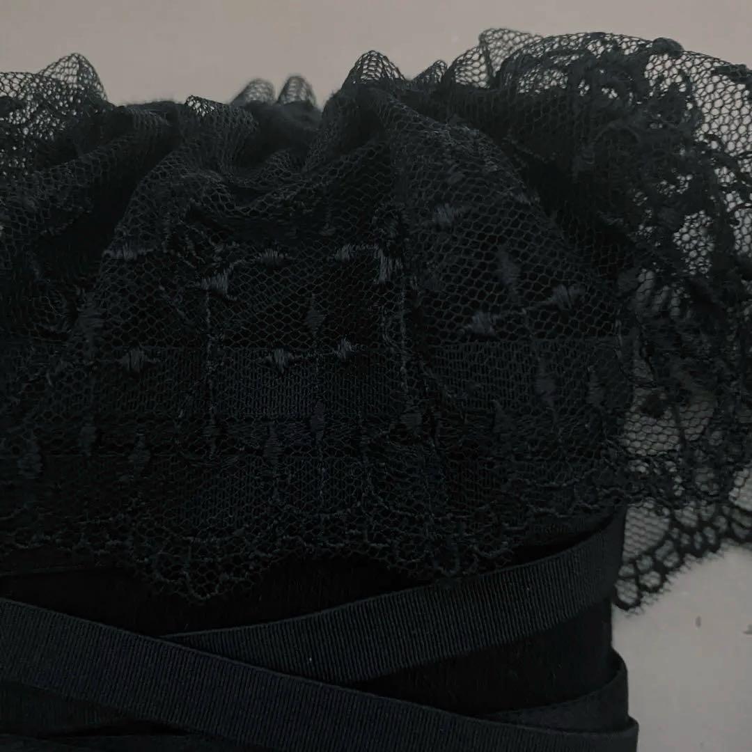 クロスアーチレースリボンオーバーニーソックス【Moi-meme-Moitie】