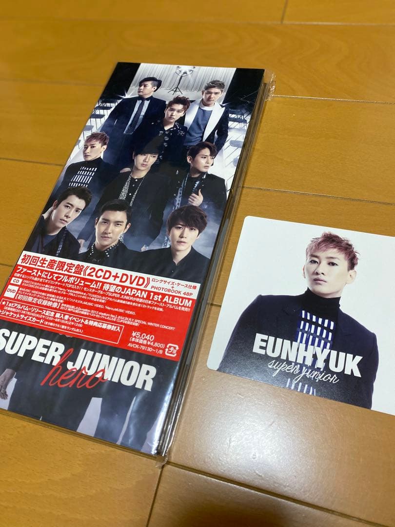 スーパージュニア 初回盤 DVD Blu-ray CD 直筆メッセージ