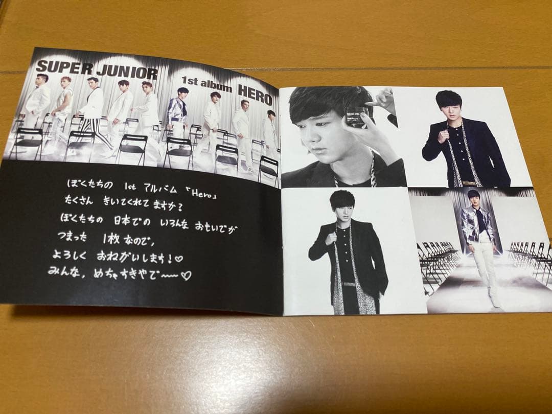 スーパージュニア 初回盤 DVD Blu-ray CD 直筆メッセージ