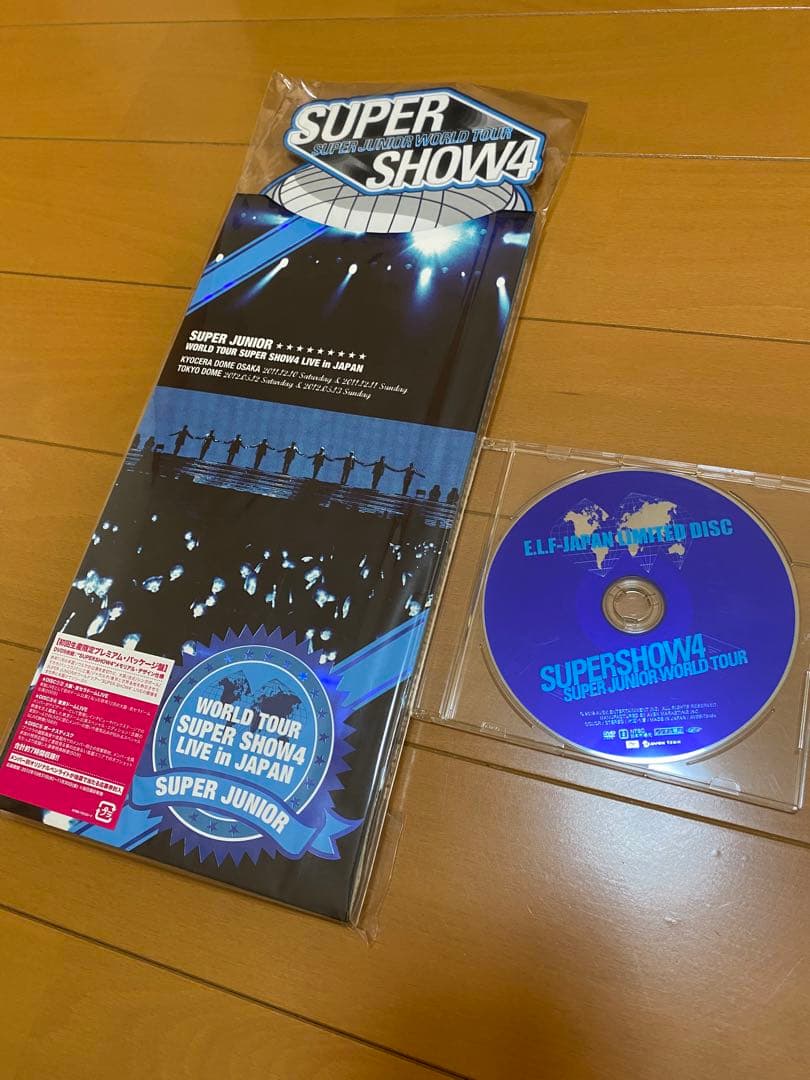 スーパージュニア 初回盤 DVD Blu-ray CD 直筆メッセージ