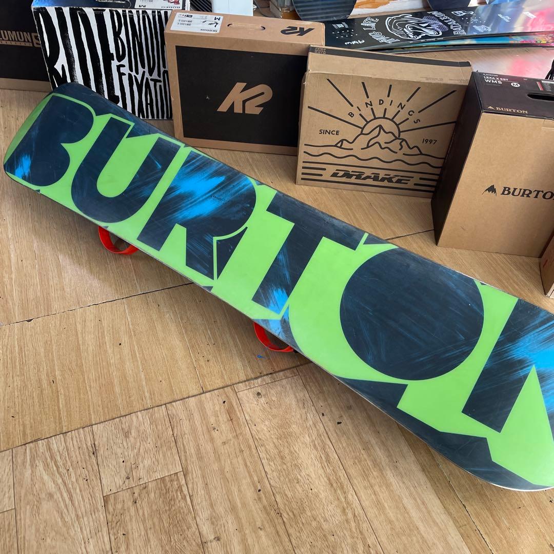 BURTON×UNION　バートン　スノーボード　ユニオンバインディング付