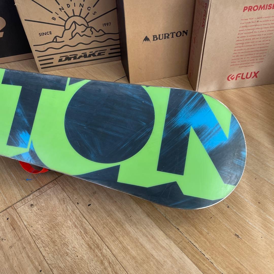 BURTON×UNION　バートン　スノーボード　ユニオンバインディング付
