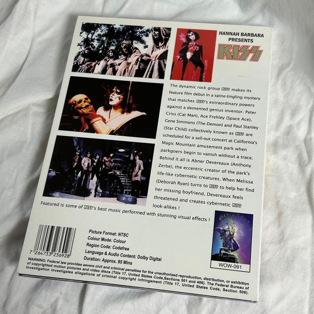 KISS キッス　地獄の復活　 DVD海外版　ミートザファントム
