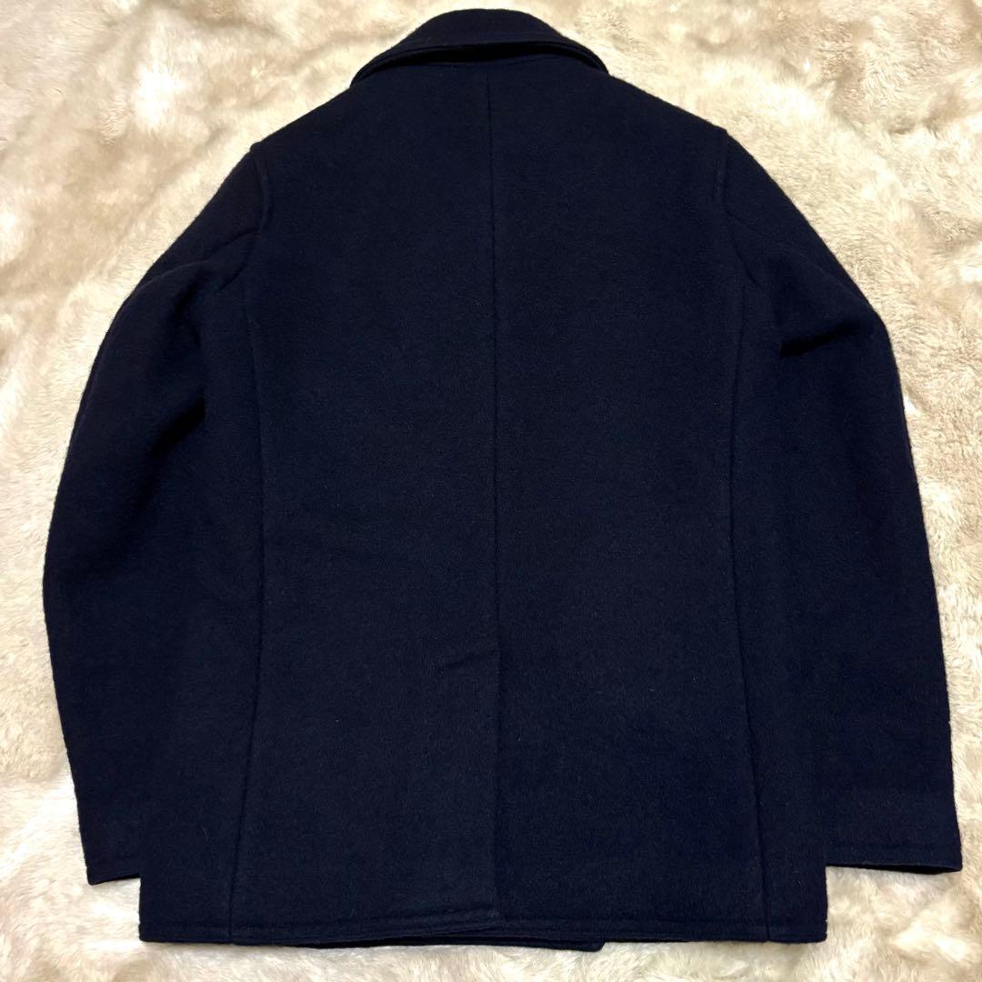 美品✨コムデギャルソンオム×グローバーオール ピーコート ネイビー AD2012