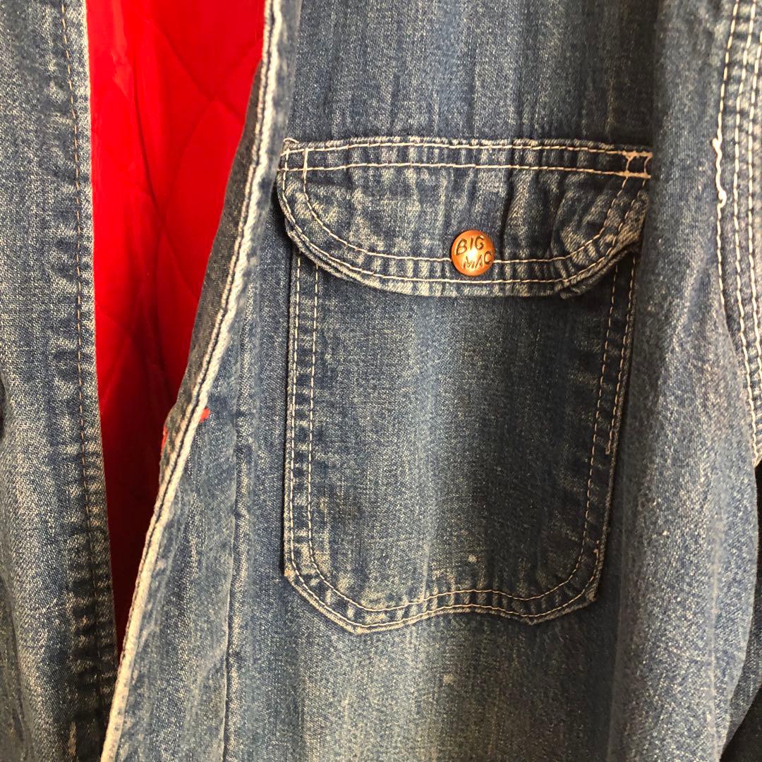 60s-70s BIG MAC デニムカバーオール　ヴィンテージ