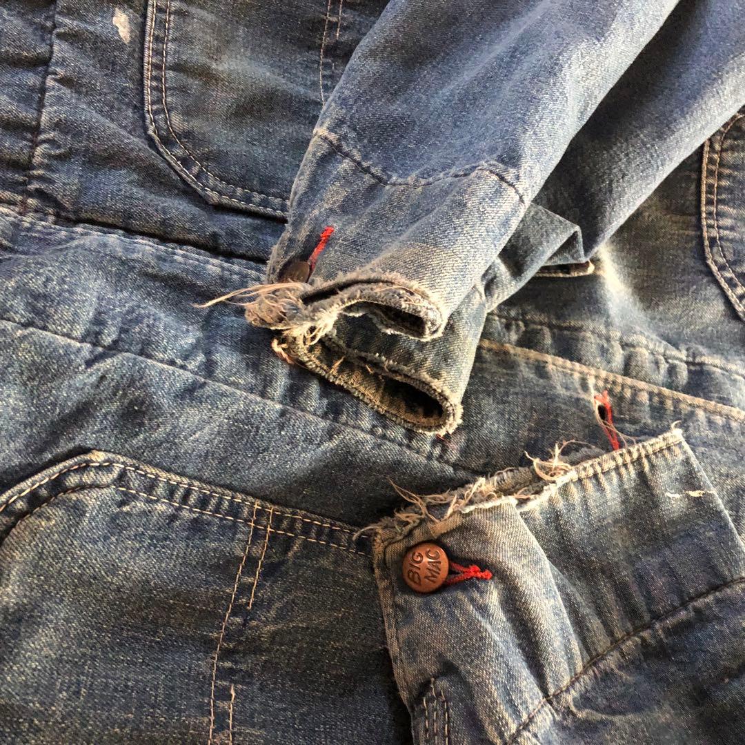 60s-70s BIG MAC デニムカバーオール　ヴィンテージ