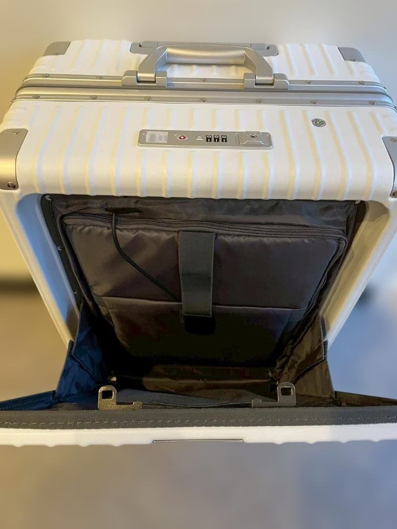 リベティ多機能キャリーケース【マットホワイトМサイズ】10