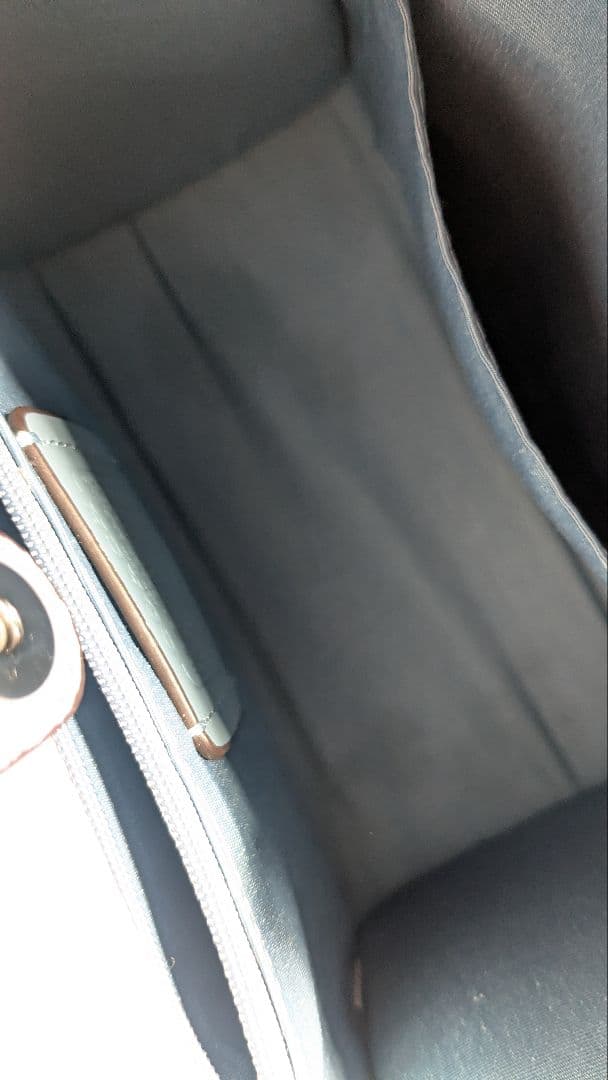 COACH 　コーチ　シグネチャー　ブルー　トートバッグ　美品