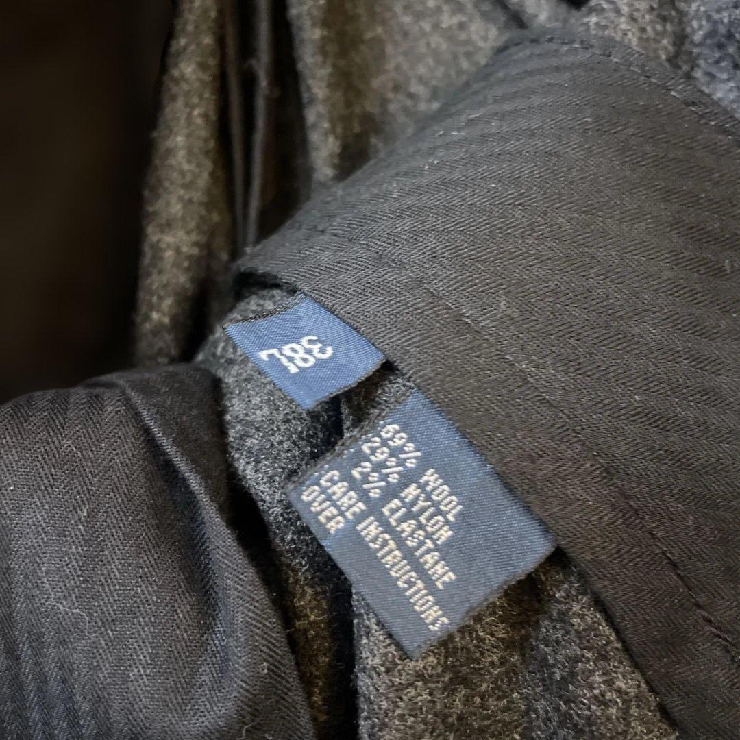 ツ*ン様 デッドストック ラルフローレン フランネル ウール スラックス ノータ