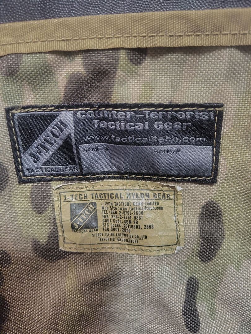 J-TECH　MOLLE2 　バックパック　マルチカム