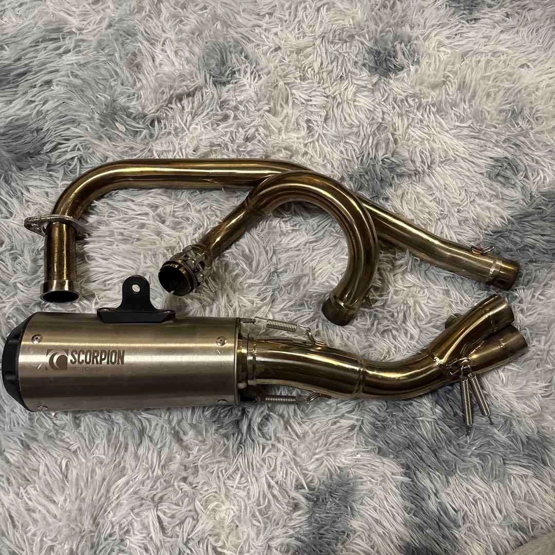 スコーピオン　マフラー　VTR250 社外マフラー