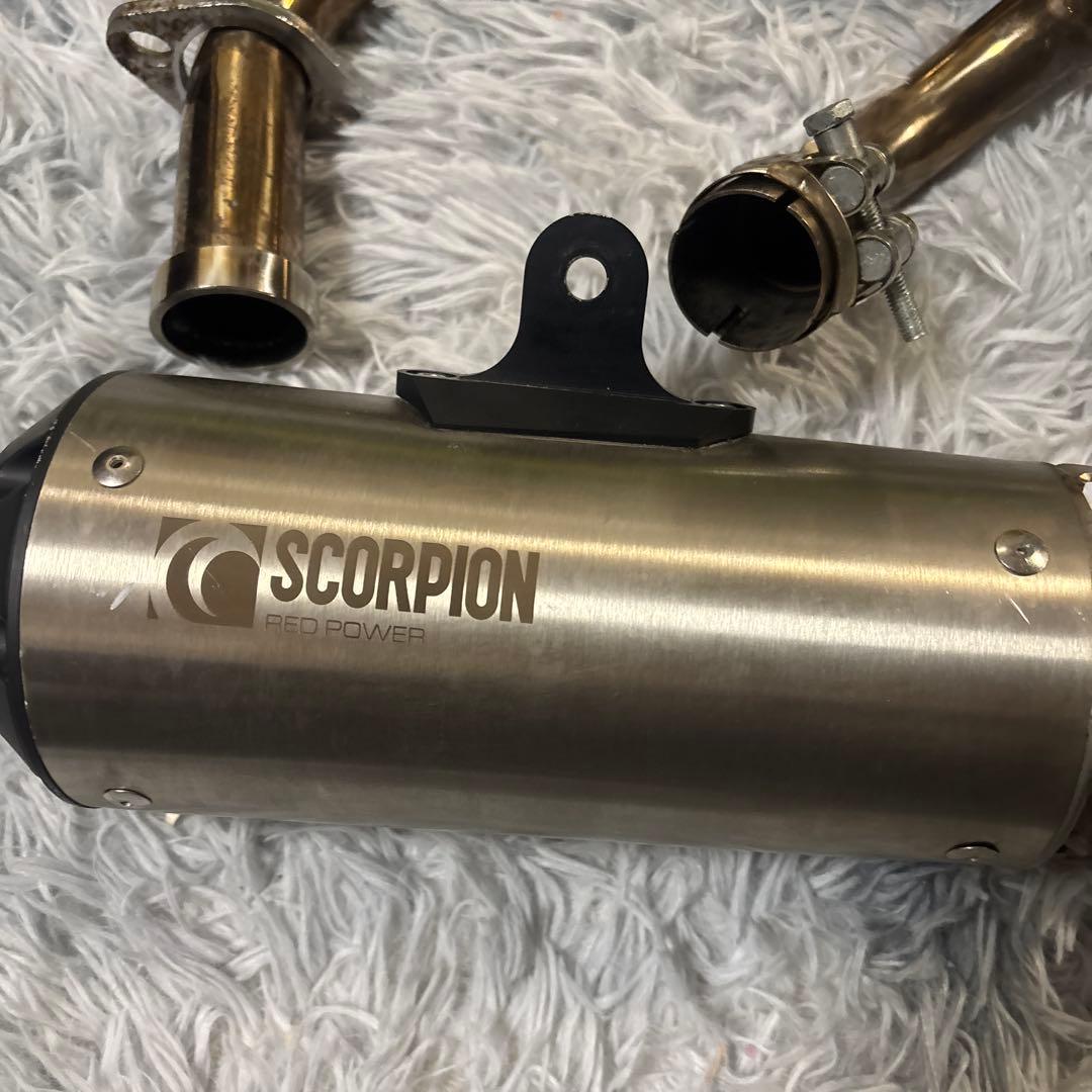 スコーピオン　マフラー　VTR250 社外マフラー