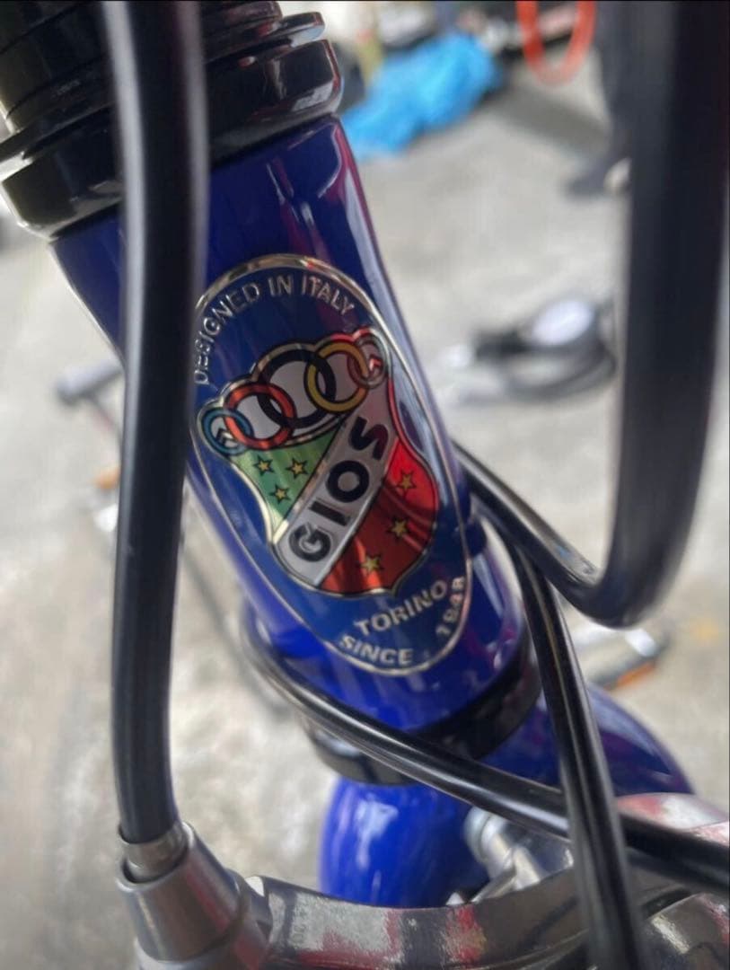 値下げ　GIOS EASY ロードバイク 青