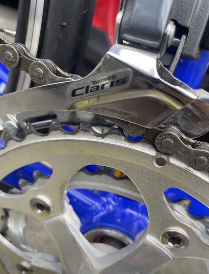 値下げ　GIOS EASY ロードバイク 青