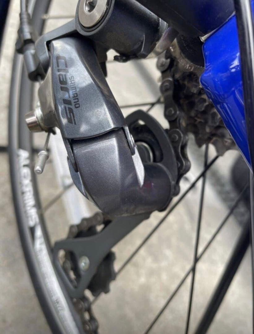 値下げ　GIOS EASY ロードバイク 青