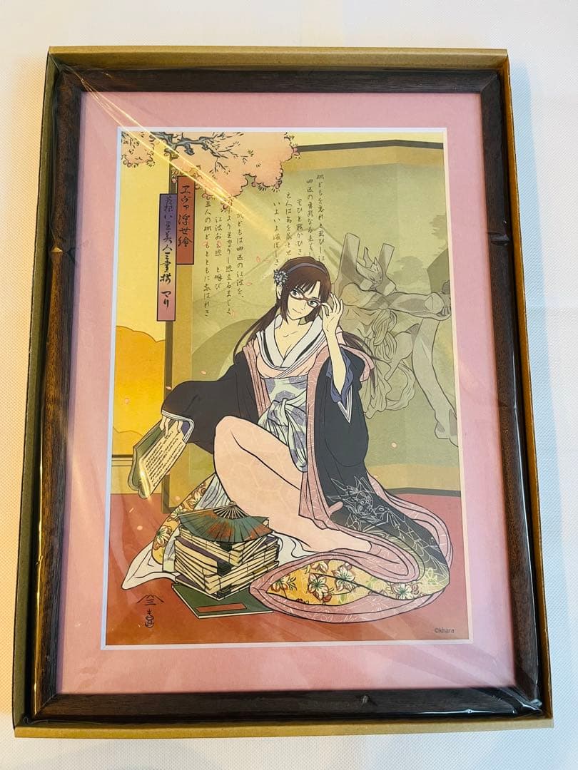 エヴァンゲリオン 浮世絵 箱根八里美人三画揃 真希波マリ キャラ用カラー 版三