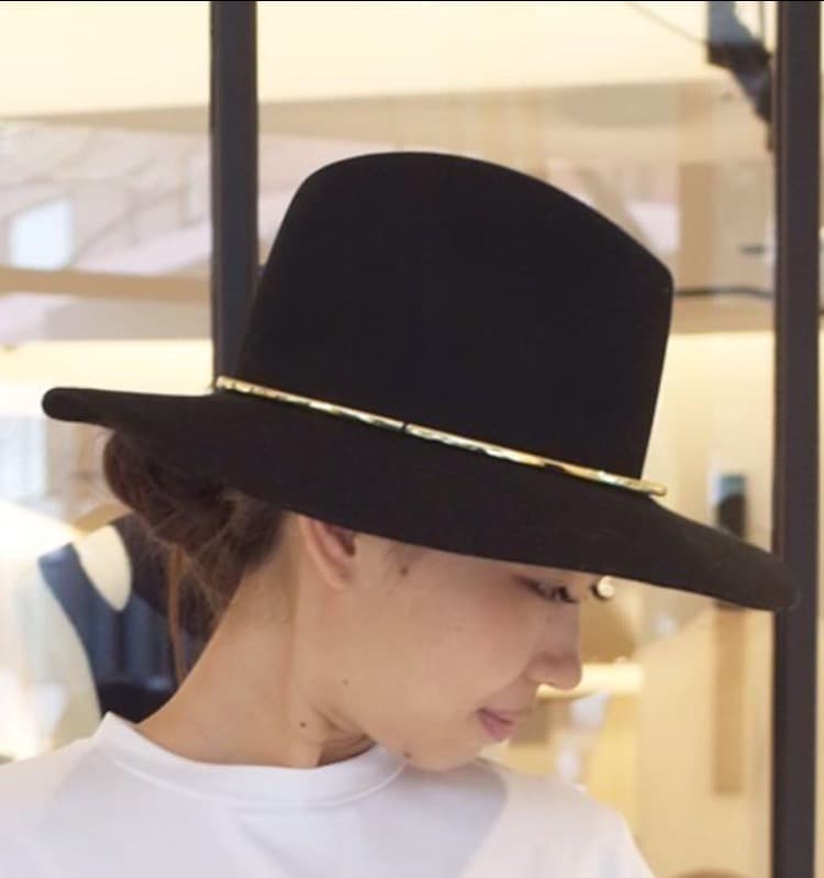 新品試着のみ⭐︎ジャネッサレオンJANESSA LEONE ハット:リング付き