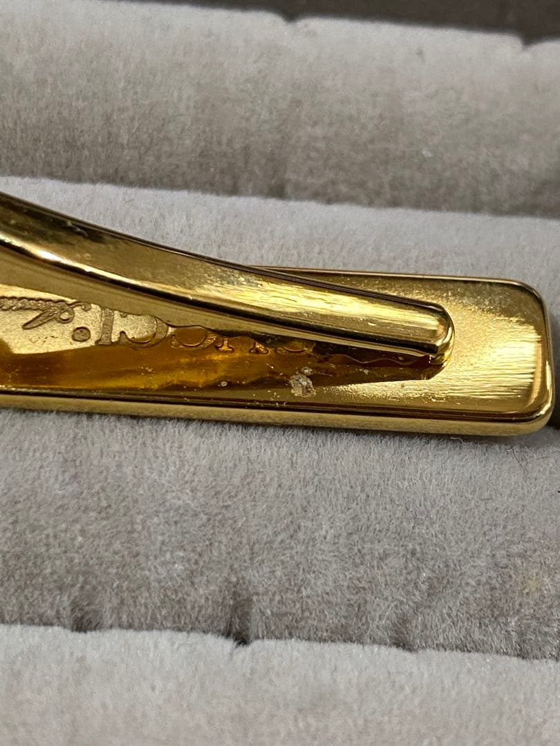 箱付き★希少★グッチ★ネクタイピン ★カフス★ハイブランド★グリーン×レッド