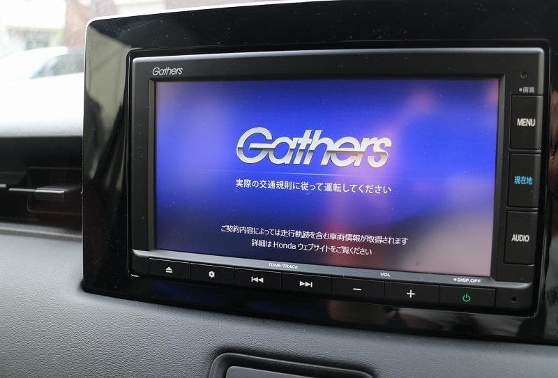 ホンダ純正ナビ「Gathers」VXM-214VFi　セキュリティカード付　中古