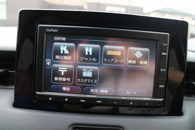 ホンダ純正ナビ「Gathers」VXM-214VFi　セキュリティカード付　中古
