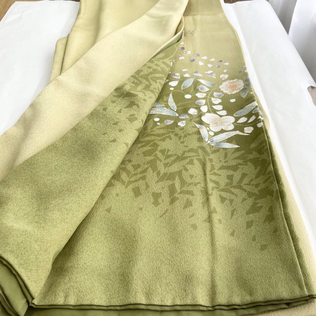 辻ヶ花　正絹　袷仕立て　付下げ　訪問着　着物