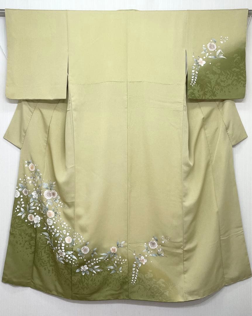 辻ヶ花　正絹　袷仕立て　付下げ　訪問着　着物