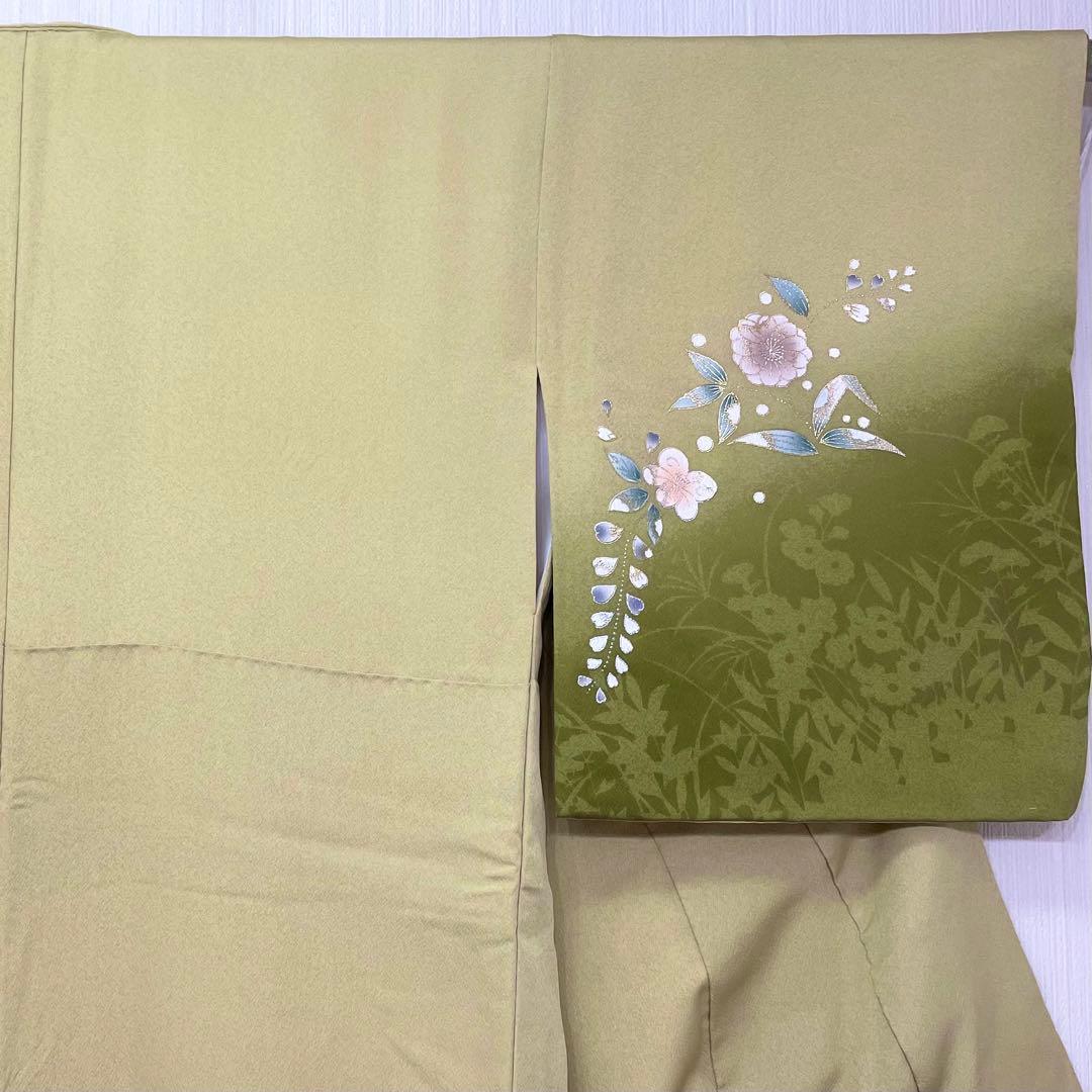 辻ヶ花　正絹　袷仕立て　付下げ　訪問着　着物