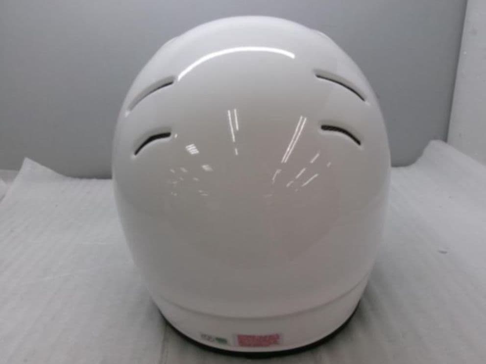 激レア！SIMPSON OUTLAU フルフェイスヘルメット ホワイト新品未使用