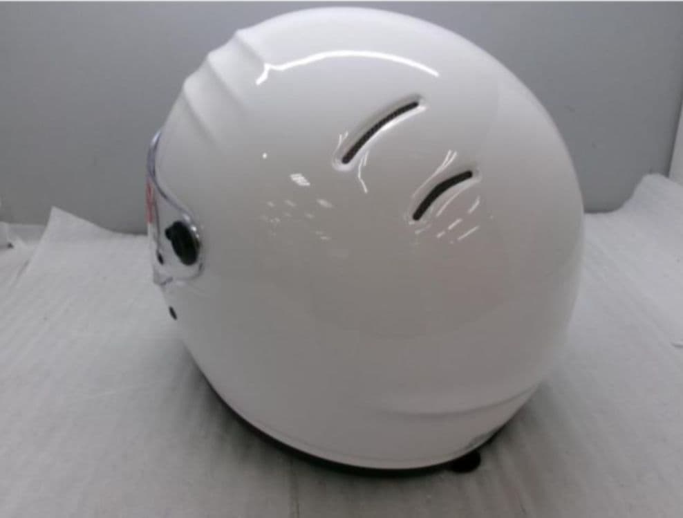 激レア！SIMPSON OUTLAU フルフェイスヘルメット ホワイト新品未使用